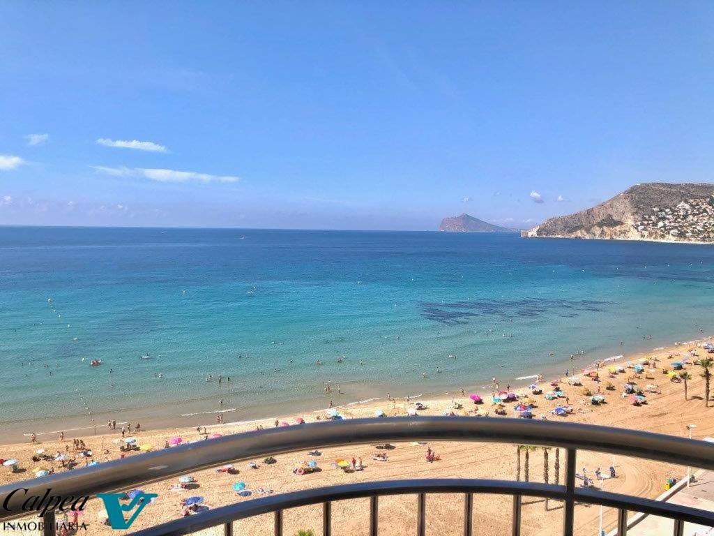 Porto Azul 10A Frontal Penon & Sea View First Line Arenal Beach 칼페 외부 사진