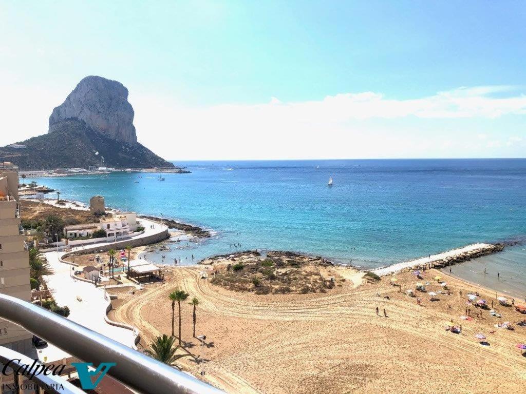 Porto Azul 10A Frontal Penon & Sea View First Line Arenal Beach 칼페 외부 사진