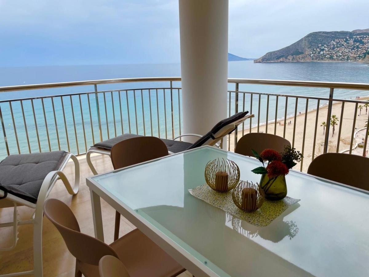 Porto Azul 10A Frontal Penon & Sea View First Line Arenal Beach 칼페 외부 사진