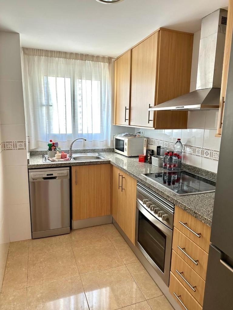 Porto Azul 10A Frontal Penon & Sea View First Line Arenal Beach 칼페 외부 사진